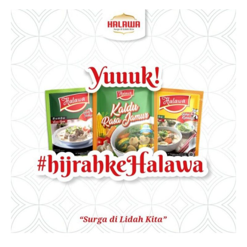 

Halawa penyedap alami