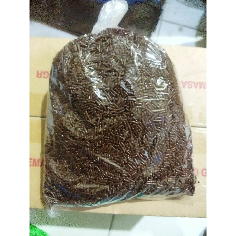 

Mesis Cokelat Butir Timbangan