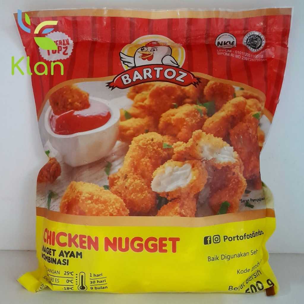 

BARTOZ NUGGET AYAM 500GR/ NUGET AYAM