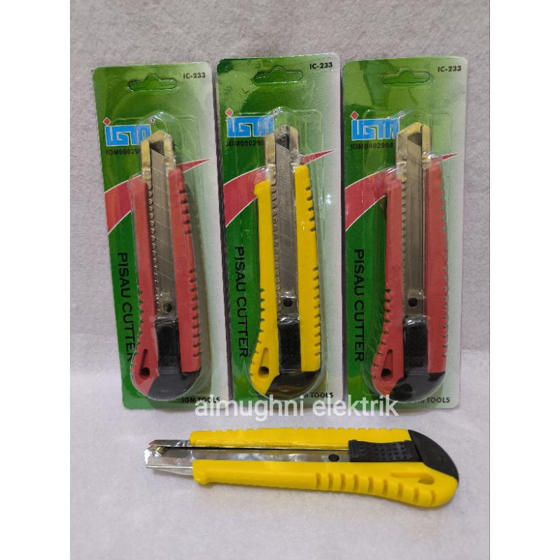 

cutter pisau cutter besar IGM plus Refill