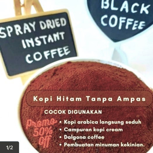 

Spray Dried Instant Coffee Mirip Nescafe Kopi 1Kg Coffe kopi Tanpa Ampas