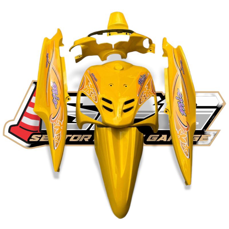 body bodi yamaha mio mio sporty mio lama full set bodi yamaha mio5tl mio sporty mio lama kuning bung
