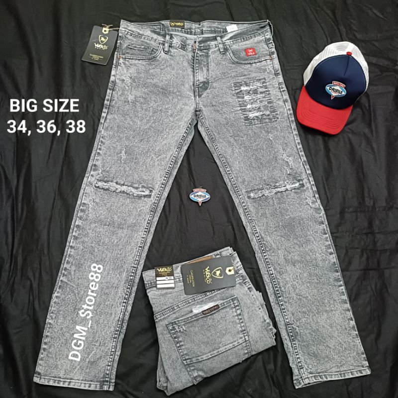 Celana Jeans Skinny Slimfit Strech/Celana Jeans Pria Sobek/Celana Jeans Pria Panjang/Celana Jeans Pr