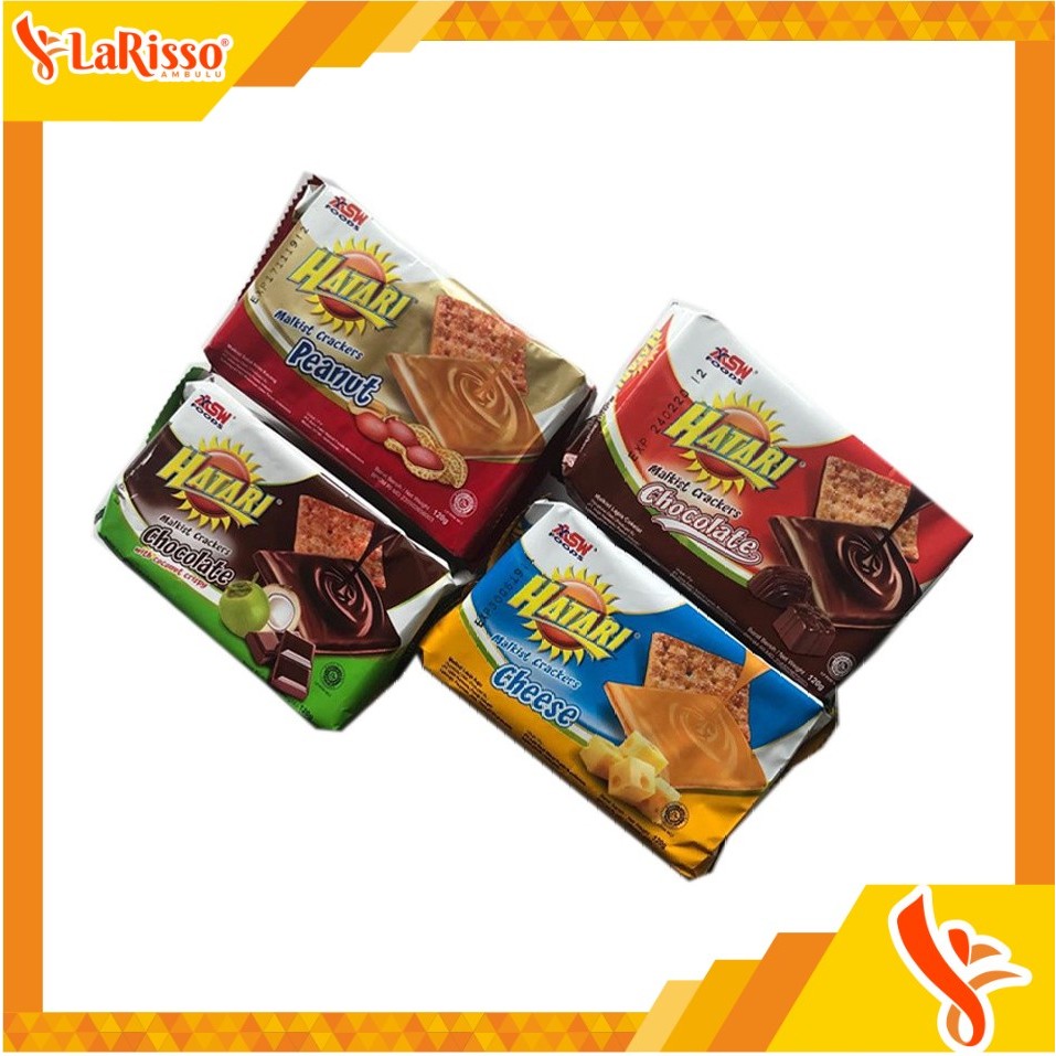 

HATARI MALKIST CRACKERS 120GR ALL VARIAN