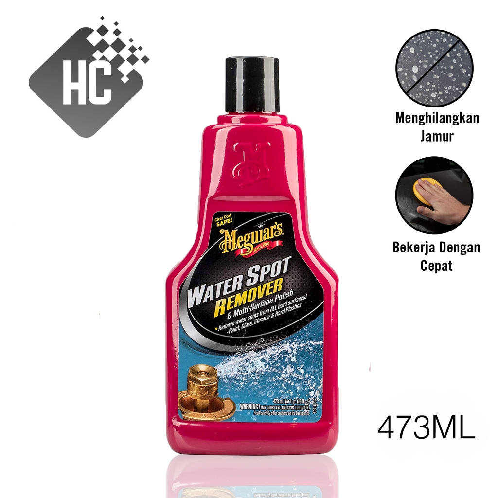Meguiars - Meguiar's Water Spot Remover, obat pembersih jamur kaca mobil