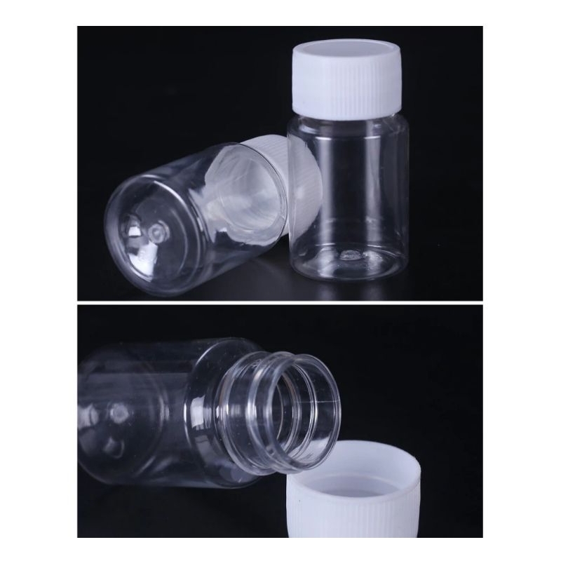 BIG PROMO Botol bening pendek 20ml botol sampo 20ml botol obat 20ml botol traveling 20ml