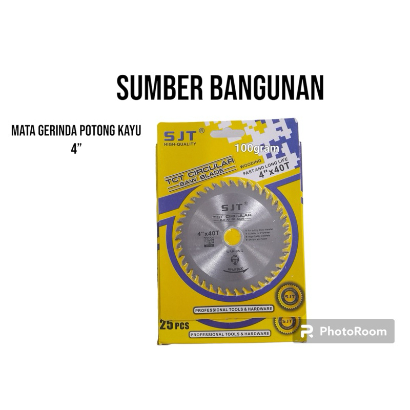 MATA GERINDA KAYU 4” / MATA GERINDA PEMOTONG KAYU 4”