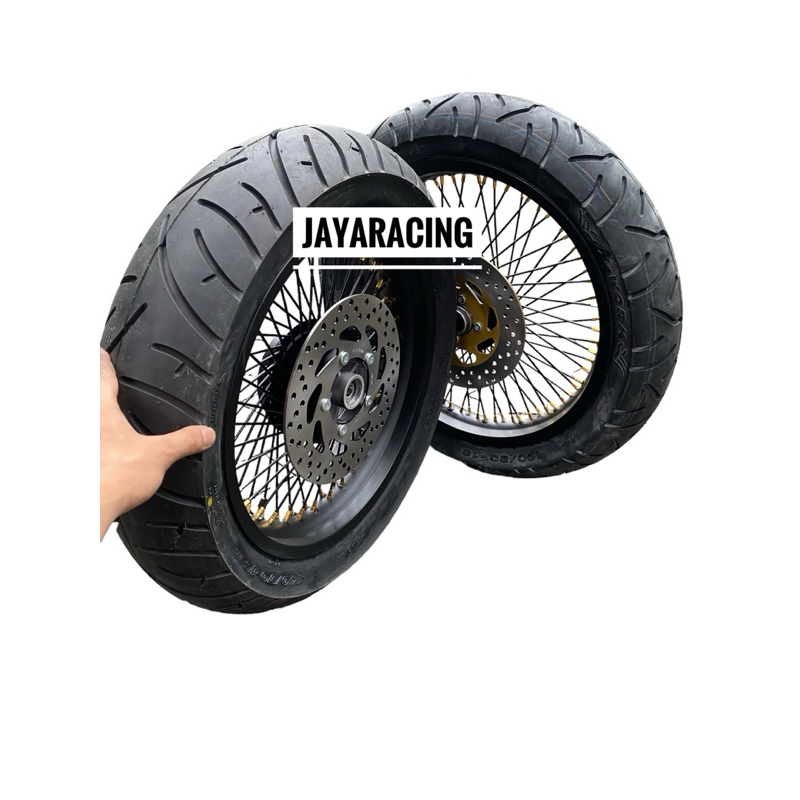 VELG CUSTOM CHOPPER BOBBER JAPSTYLE SCORPIO BYSON XABRE XSR R15 MEGAPRO GL PRO TIGER