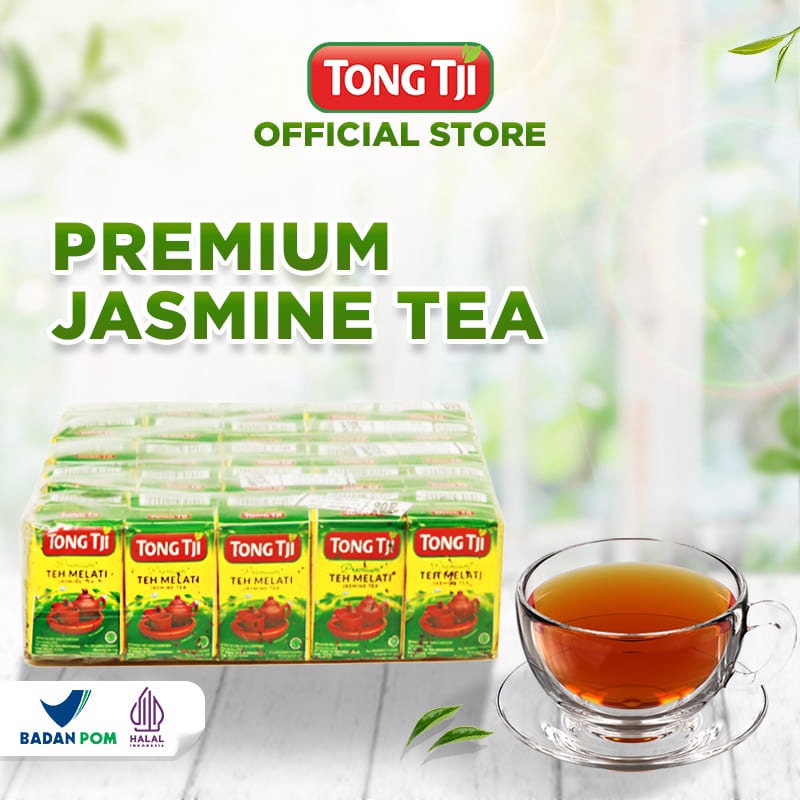 

1212 Promo Brand Tong Tji Premium Jasmine Tea 9g Teh Seduh per Slop