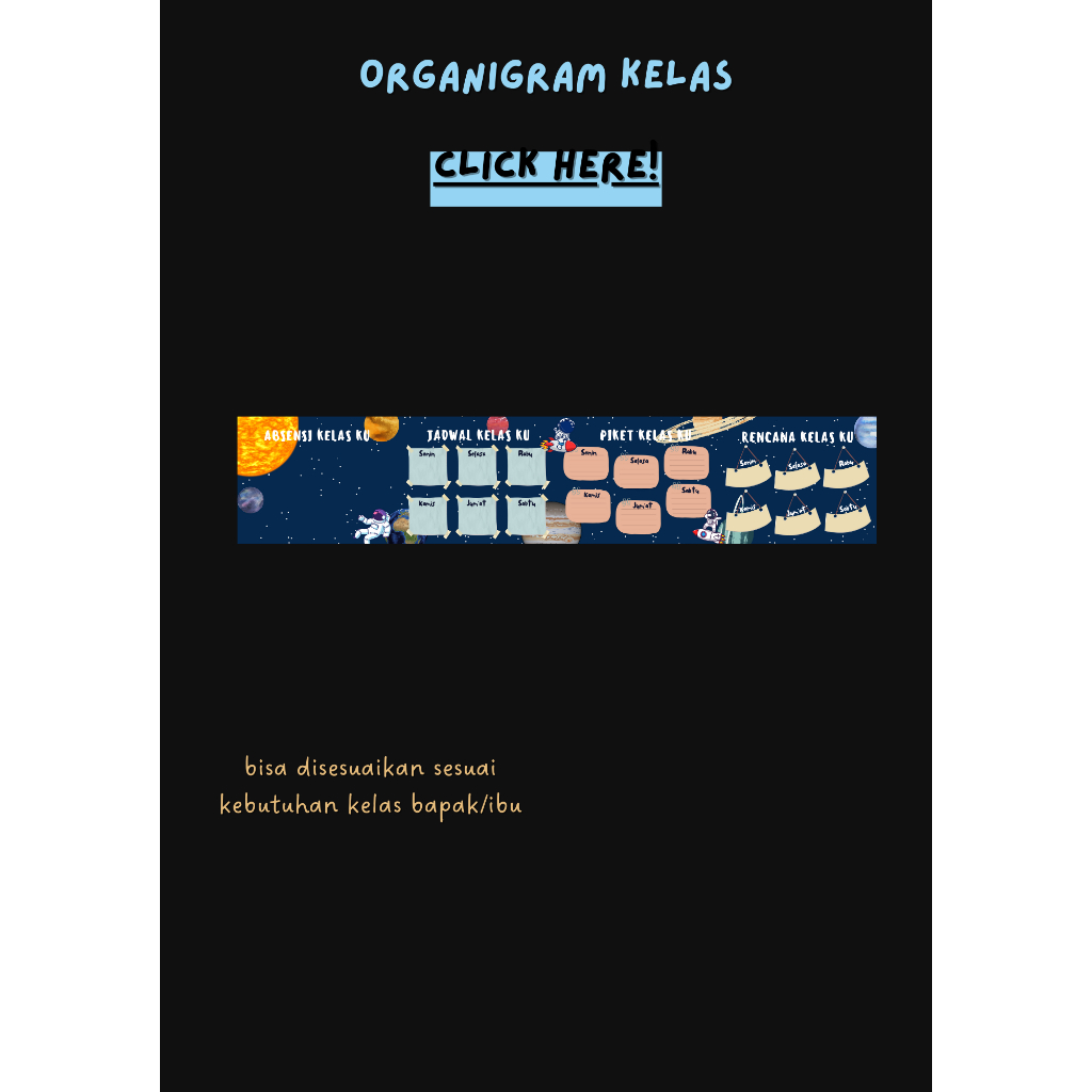 

Template Spanduk Organigram Kelas