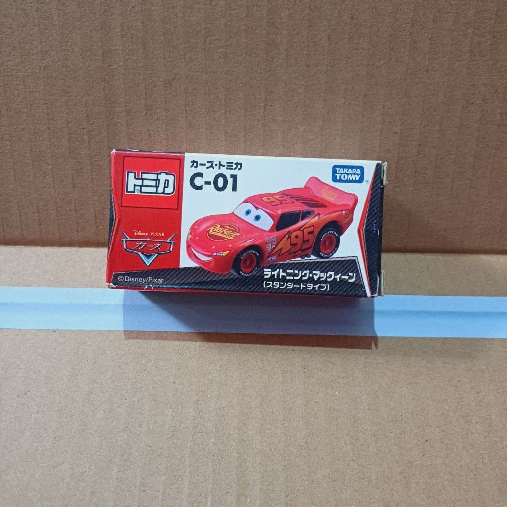 DIECAST TOMICA CARS C-01 MCQUEEN ORIGINAL TOMICA