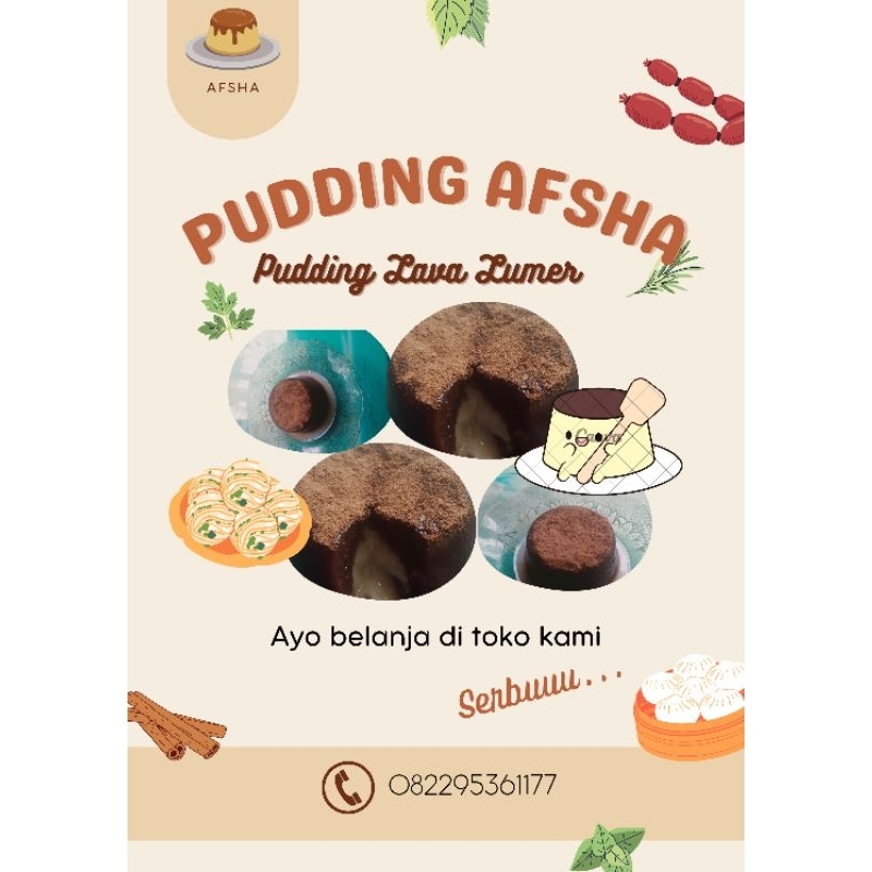 

Cake Pudding Fla Lumer Varian Coklat Chocolatos