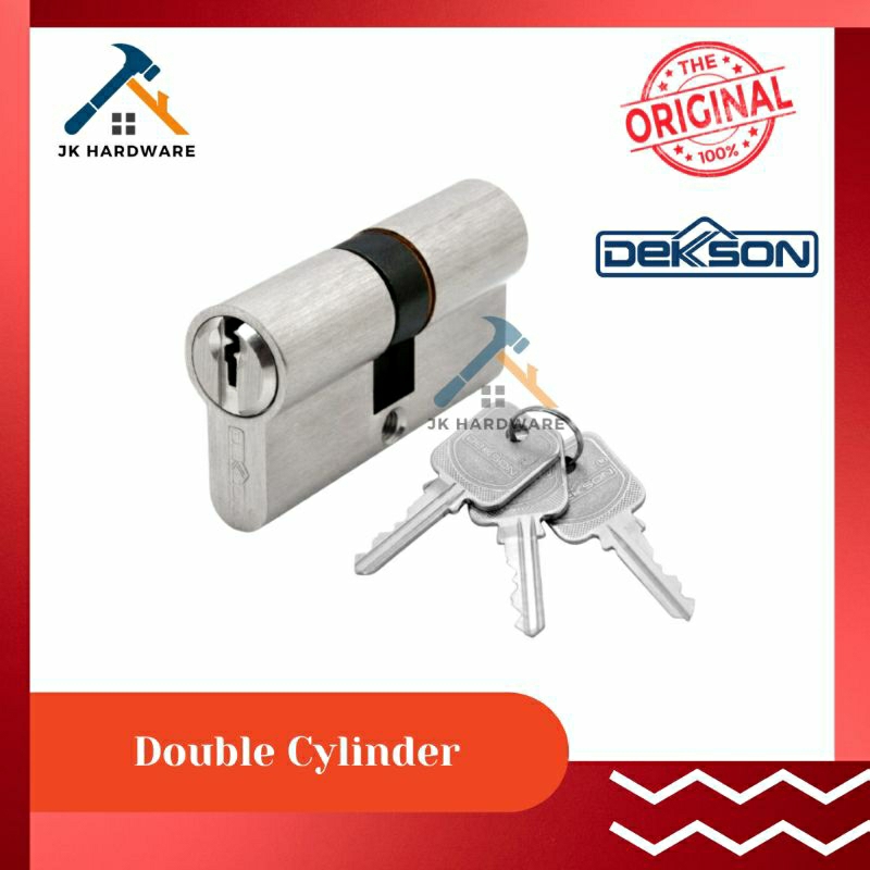 Silinder Kunci Dekkson Double Cylinder Dekkson CYL DC DL 65MM SN