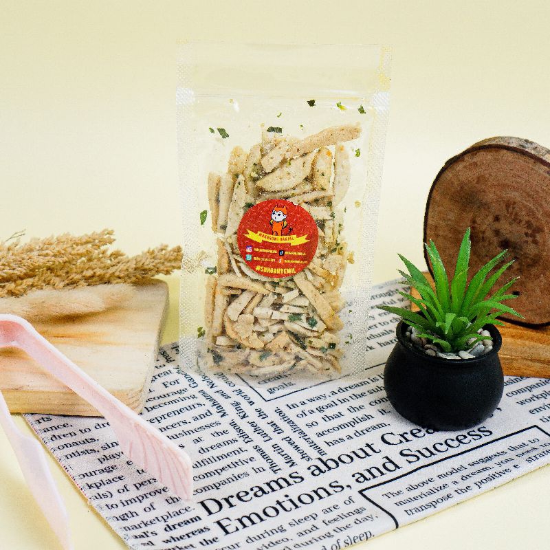 

Basreng Dakjal 1kg ( Pedas & Original ) Extra Daun Jeruk