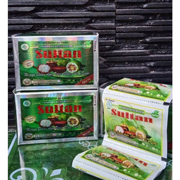 

SULTAN KAPSUL ORIGINAL ISI 5 SACHET