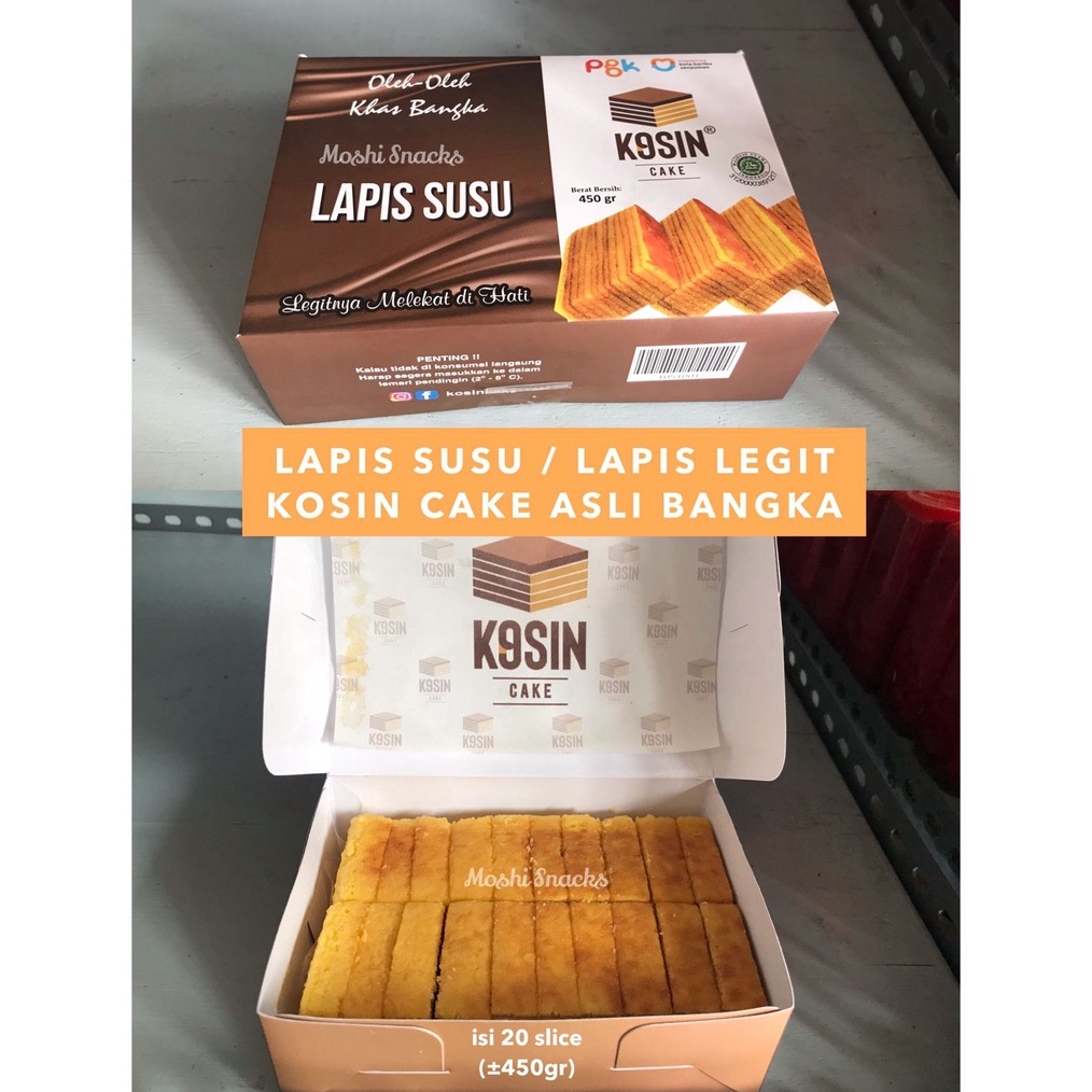 

Termurah dan terbaik Kue Lapis Bangka KOSIN CAKE Halal Kue Lapis Susu Asli Bangka Kue Besar Bangka Ready Lapis Legit Thaipan Moshi Snacks grosir