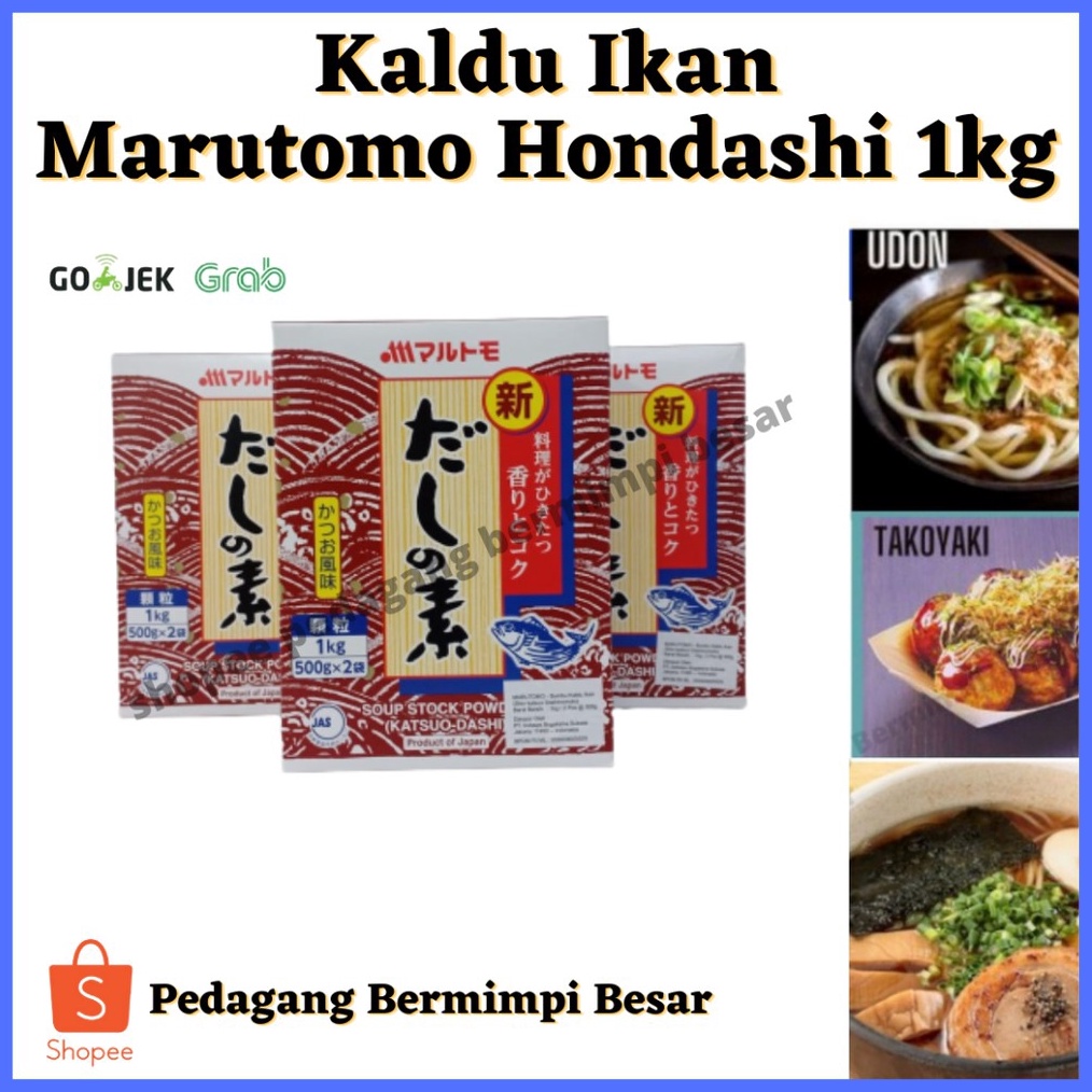 

BIG SALE Marutomo Hondashi 1Kg Kaldu Ikan buruan