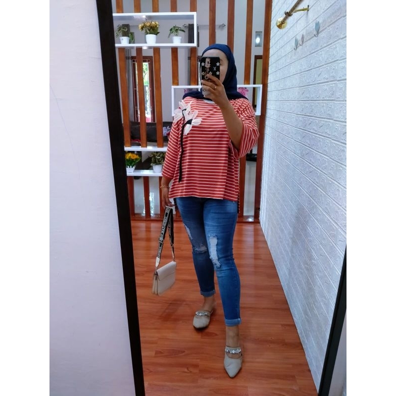 KAOS SALUR WANITA OVERSIZE/KAOS SALUR IMPORT PREMIUM