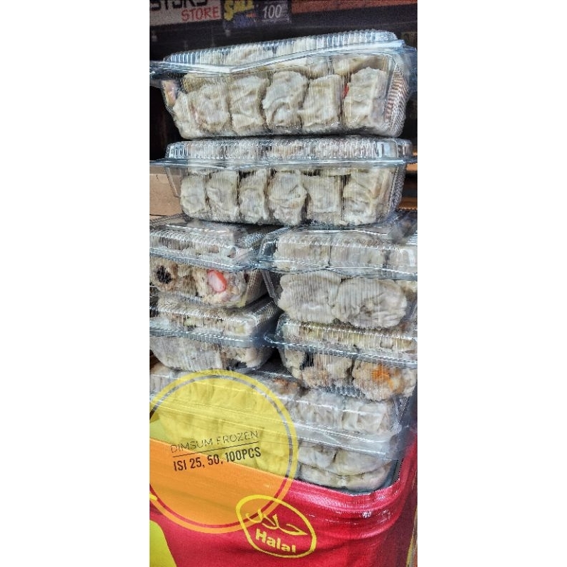 

Dimsum Frozen Food Halal Terenak Isi 25 Pcs Include Saus