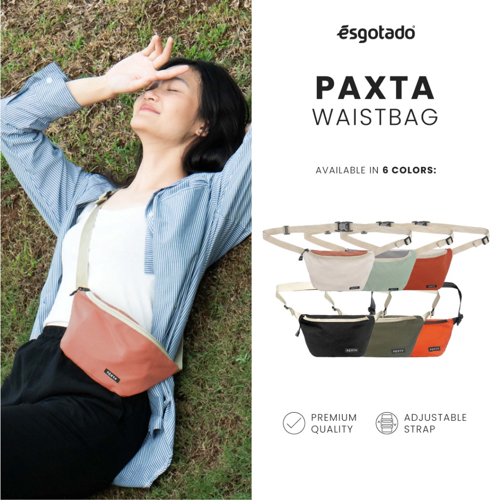 BIG SALE Esgotado Tas Pinggang Waist Bag Kanvas Pria Wanita  Paxta Waist Bag 1