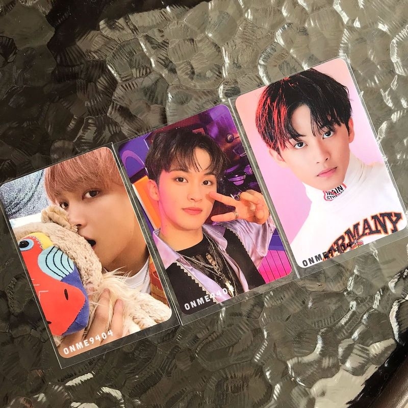 pc haechan mark nct 127 dream sticker ncit night boneka photocard hc mk concept selca