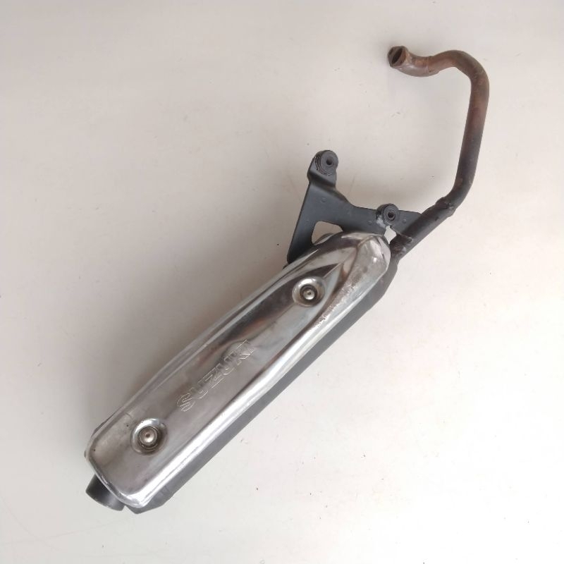 KNALPOT STANDAR SPIN 125 ORIGINAL COPOTAN KNALPOT SUZUKI SPIN 125