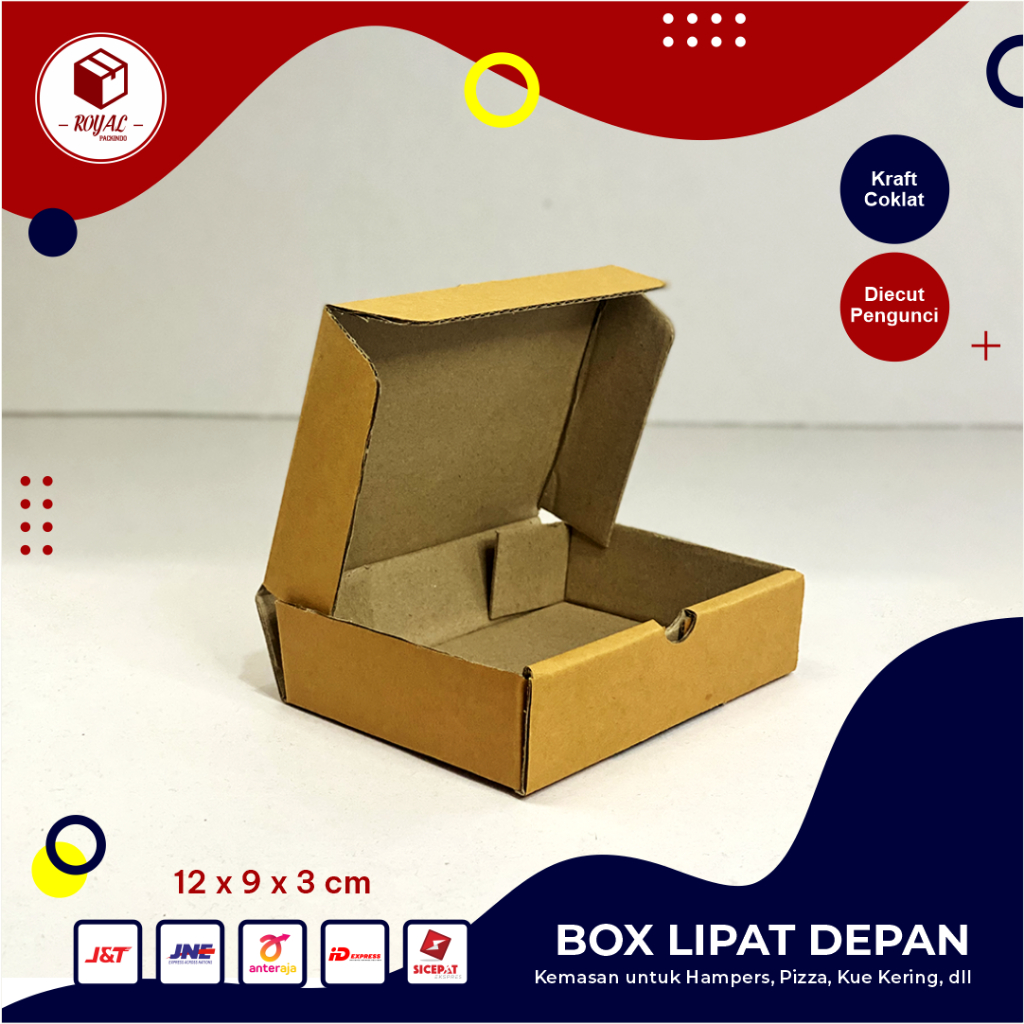 

Box DC LD ( 12 x 9 x 3 cm ) Kardus/MiniBox/Cutebox/Hampers/Karton/Polos