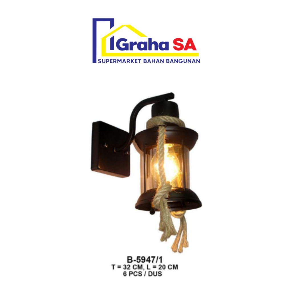 LUMINA LAMPU DINDING B 5947/1