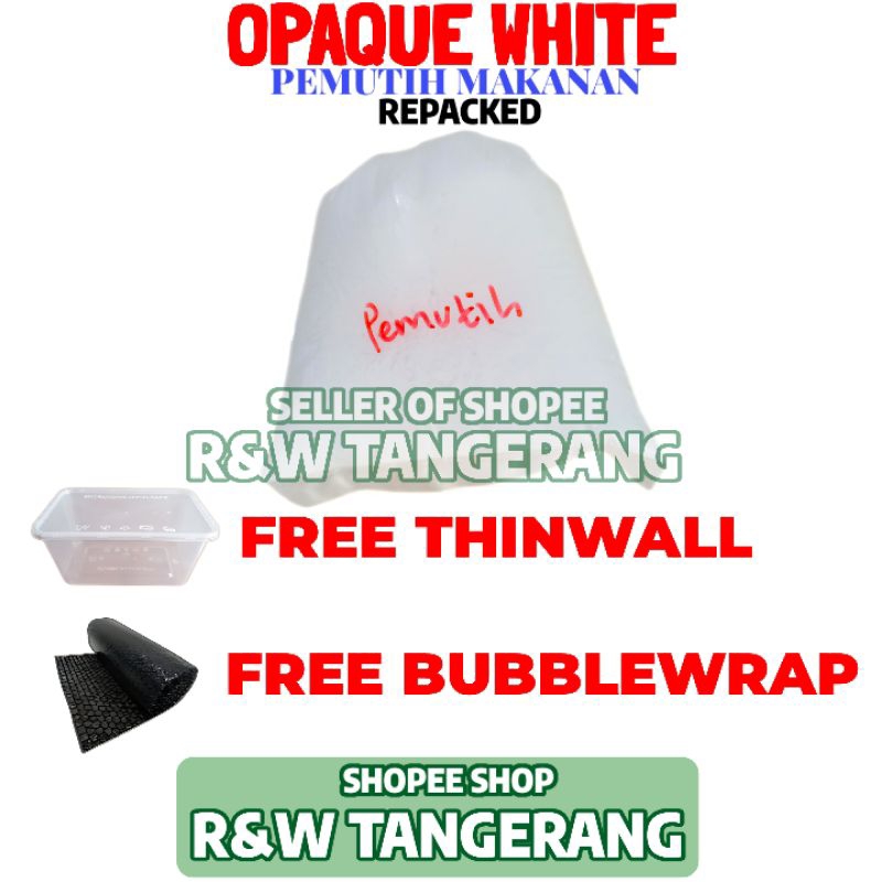 

Opaque White Pemutih Makanan Dan Bakpao 250gr