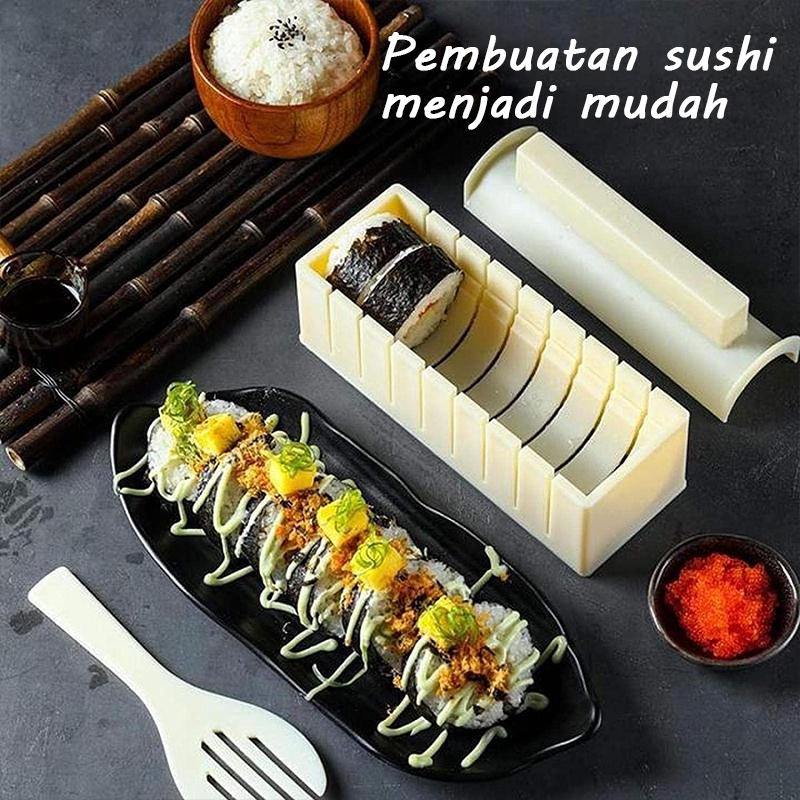 sushi cetakan sushi gulungan sushi cetakan sushi roll sushi yay sushi maker   alat pembuat bakso ala