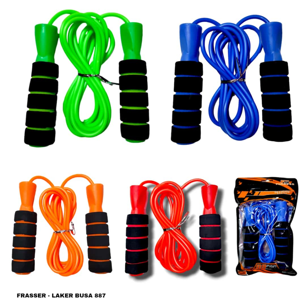 Frasser Tali Skipping Rope Alat Olahrga Fitness / Lompat Tali / Skiping Rope Grip Anti Licin SKPG 06