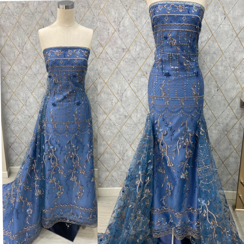 Tulle Sapto Mutiara, Tile Motif Sapto Kombinasi Mutiara, Tile Akar, Brokat Sapto