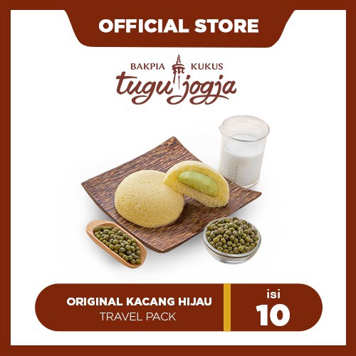 

1212 Product HOT Bakpia Kukus Tugu Jogja Original Kacang Hijau Travel Pack