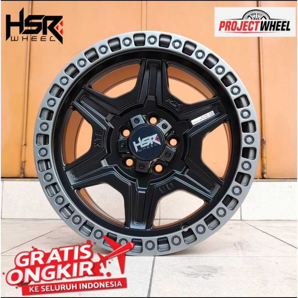 Velg Mobil Terios Ring 16 Hsr Xts06 Lobang 5x114,3 Et 15