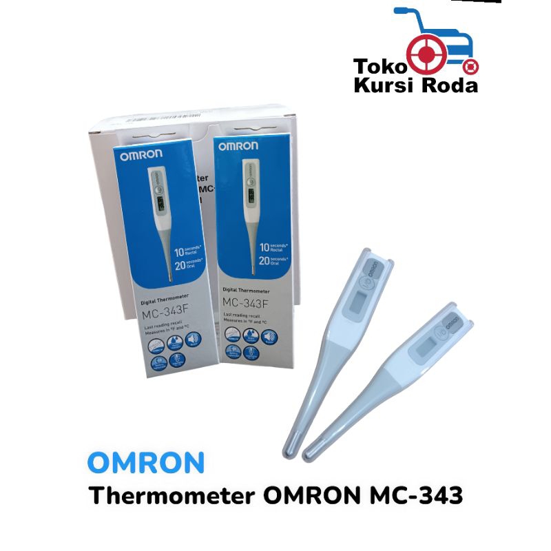 OMRON Thermometer Digital MC-343 Flexybel / Thermometer Omron MC-343 /