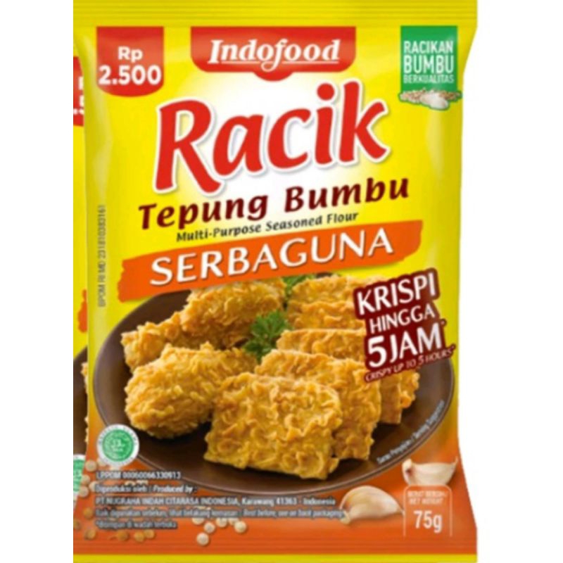 

Racik Tepung Bumbu Serbaguna 75gr
