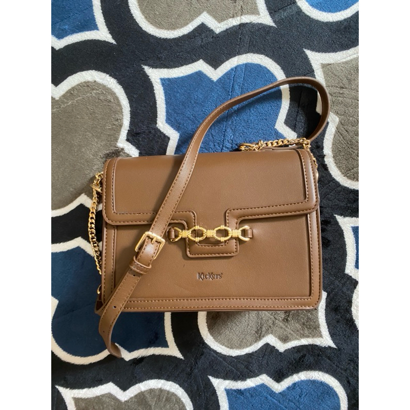 Shoulder Bag Kickers / Warna brown
