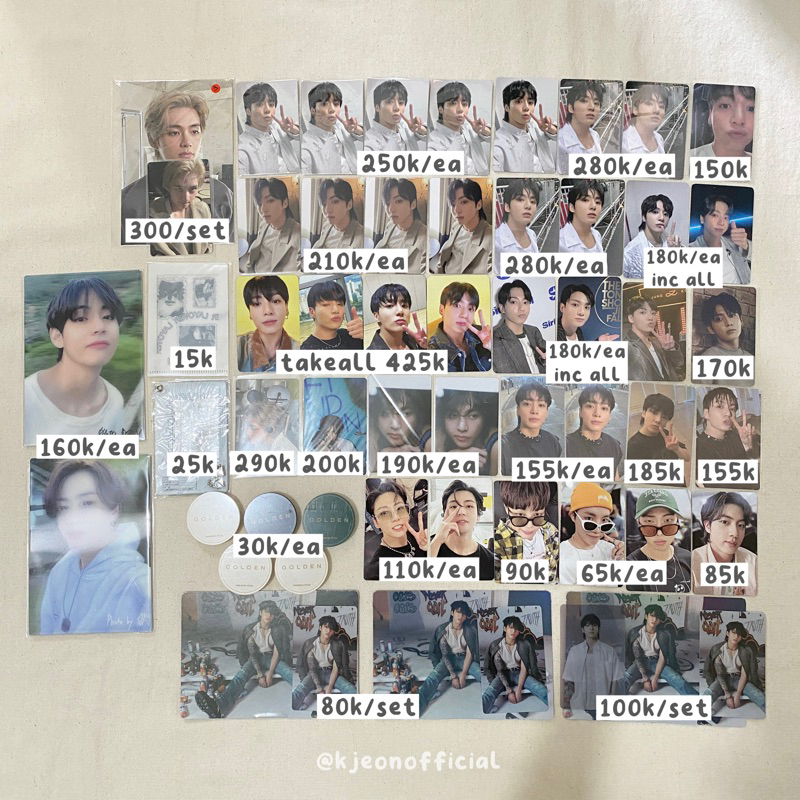 [READY] PHOTOCARD LUCKY DRAW ALBUM GOLDEN JUNGKOOK BTS | PHOTOCARD LD JPFC GOLDEN | PHOTOCARD LD JPF