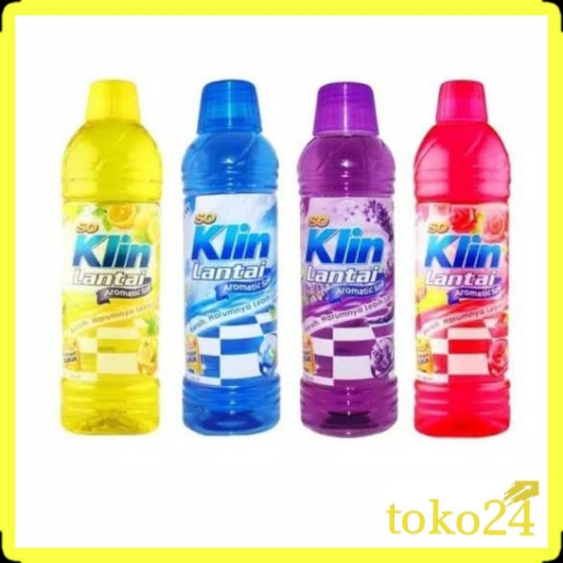 So Klin Lantai Botol 800 ml