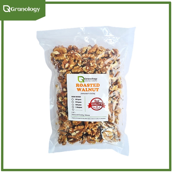

1212 Terlaris Roasted Walnut Kacang Walnut Oven 5 gram by Granology