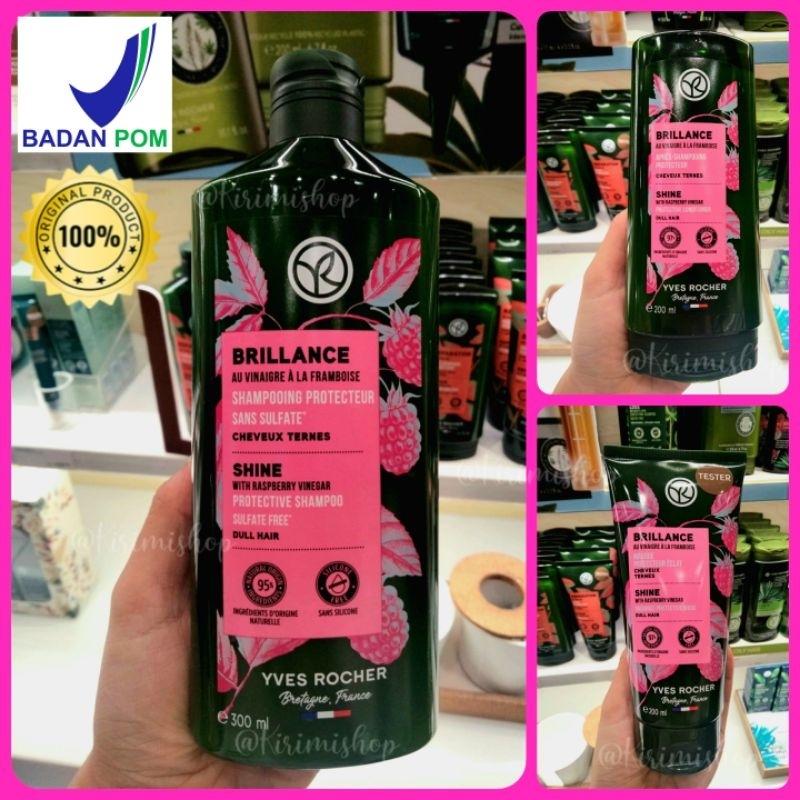 Yves Rocher Shine Shampoo, Conditioner, Hair Mask, Rinsing Vinegar Yves Rocher Original