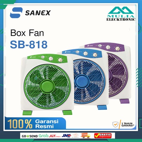 box fan sanex 12 Inch - kipas angin kotak sanex 12" - kipas kotak