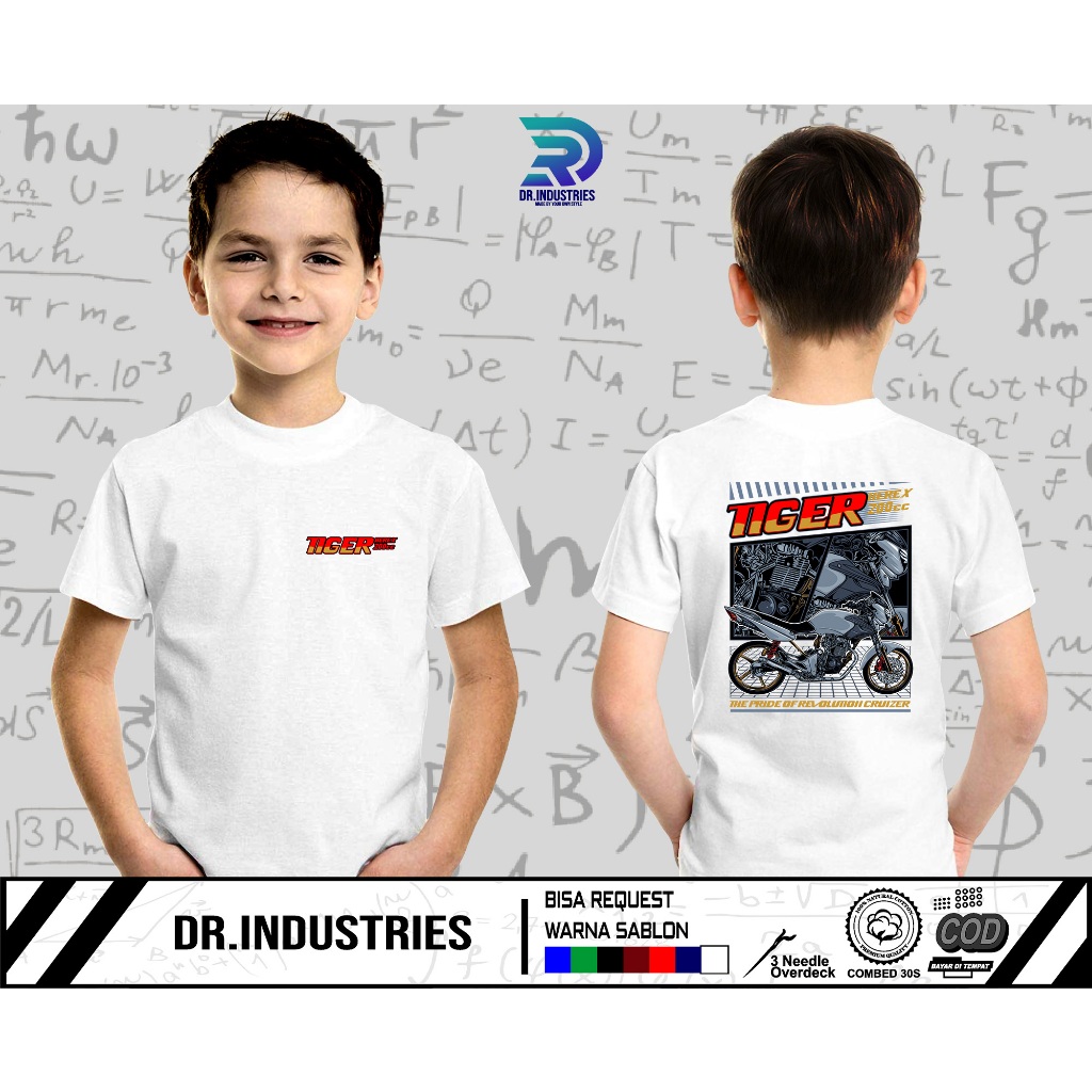 Kaos Anak Herex Tiger Honda Herex Nusantara