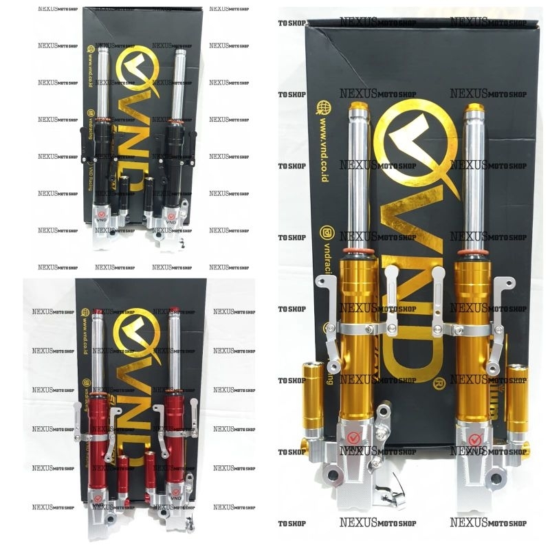 suspension vnd ak111 vario160 cbs shockbreaker depan vnd vario 160 cbs