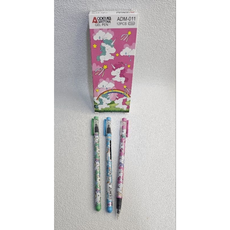 

Pulpen Gel Aodemei Unicorn - 12 Pcs