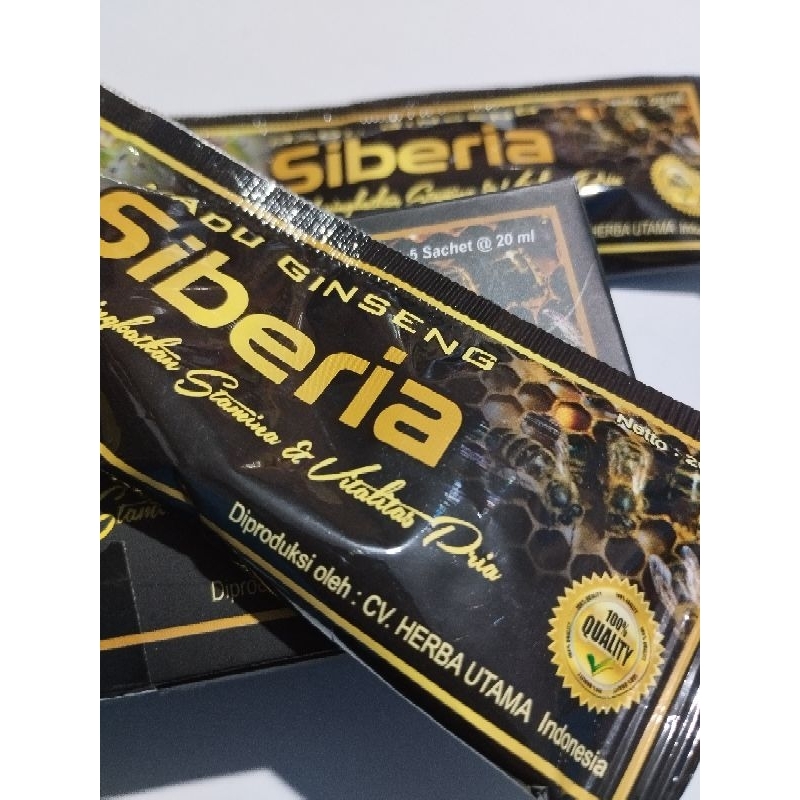 

MADU SIBERIA Original - isi 5 sachet @20ml
