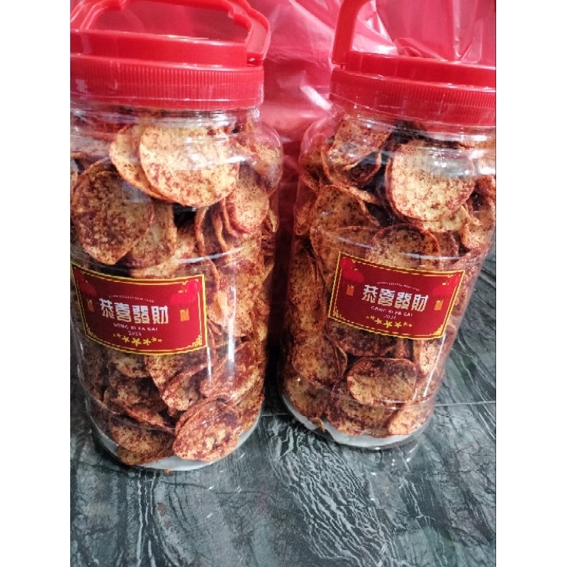 

kerupuk opak balado