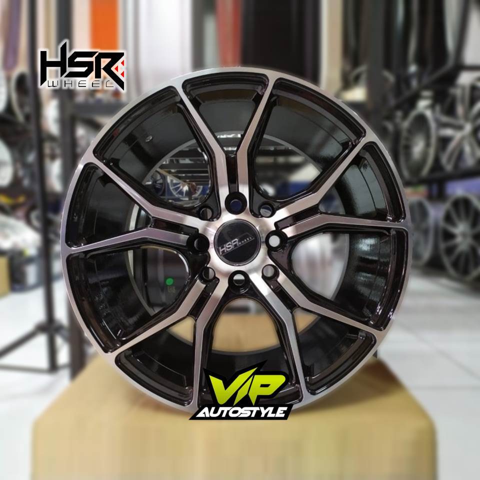 Velg mobil Ring 16 Honda Jazz, Vios limo, Avanza, Galant hiu, Livina - HSR Voodoo Racing