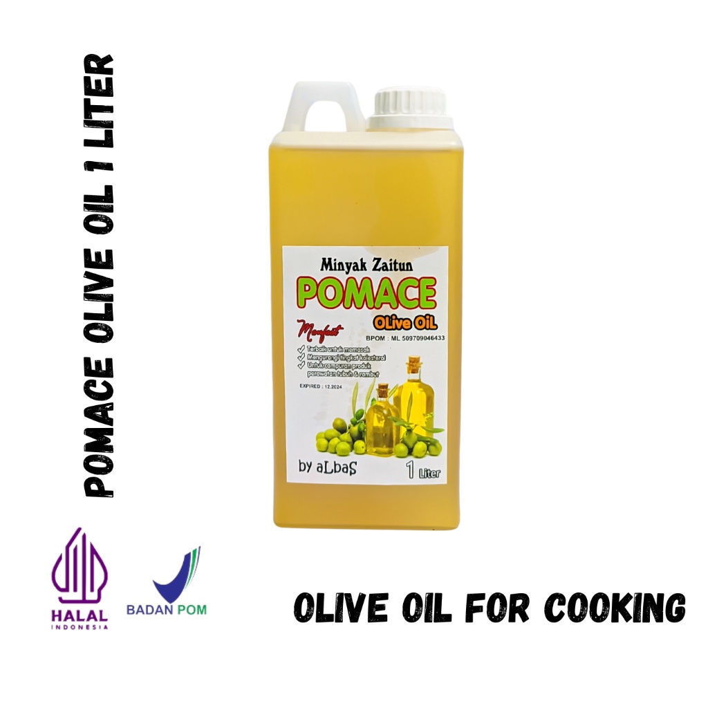 

Terbaru 1212 Minyak Zaitun Pomace kemasan 1 Liter Terbaik memasak menumis