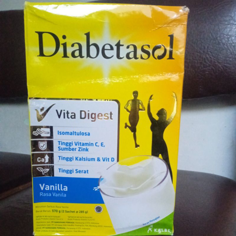 

Diabetasol 570 gram Rasa Vanila